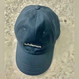 Lululemon Blue Adjustable Classic Ball Cap Wordmark. New with tag.